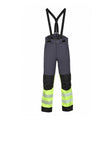 Ziemas puskombinezons BoSafety Atlanta BoNavy FB-8936NEW ar Hi-vis detaļām
