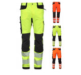 HI-VIS elastīgas darba bikses BoSafety Tension