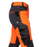 HI-VIS elastīgas darba bikses BoSafety Tension