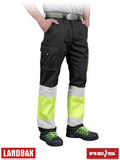 Elastīgas darba aizsargbikses REIS BAX ar Hi-vis elementiem