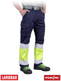 Elastīgas darba aizsargbikses REIS BAX ar Hi-vis elementiem