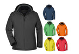 Sportiska sieviešu softshell ziemas jaka James & Nicholson JN 1053