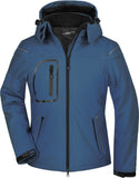 Sieviešu trīsslāņu ziemas softshell jaka James & Nicholson JN 1001
