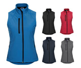 Sieviešu trīsslāņu softshell veste Russel 141F