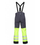 Ziemas puskombinezons BoSafety Atlanta BoNavy FB-8936NEW ar Hi-vis detaļām