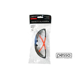 Drošības brilles Pesso 92233, silver mirror