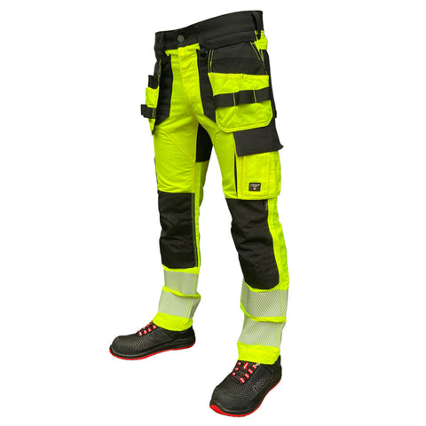 Augstas redzamības (Hi-vis) ziemas bikses