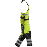 Darba puskombinezons SNICKERS WORKWEAR HI-VIS ar nokarenām kabatām 2. klase