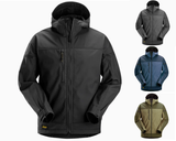 Elastīga softshell jaka SNICKERS WORKWEAR ar kapuci