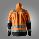 SoftShell jaka SNICKERS WORKWEAR Hi-Vis AllroundWork, klase 3