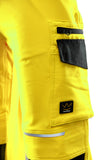 Elastīgs darba puskombinezons SEVEN KINGS FLASH SKF005 4-WAY Stretch Hi-vis C2