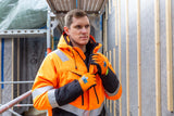 Lateksa pārklājuma ziemas cimdi WORTEX 6608 - 6612