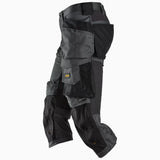 Pusgarās bikses SNICKERS WORKWEAR AllroundWork STRETCH PIRATE ar nokarenām kabatām
