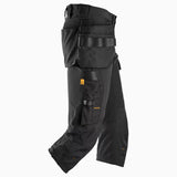 Pusgarās softshell bikses SNICKERS Allroundwork PIRATE ar nokarenām kabatām