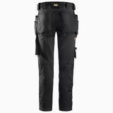 Darba bikses SNICKERS WORKWEAR AllroundWork no elastīga auduma ar nokarenām kabatām 