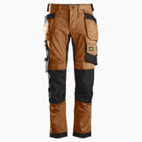 Darba bikses SNICKERS WORKWEAR AllroundWork no elastīga auduma ar nokarenām kabatām 