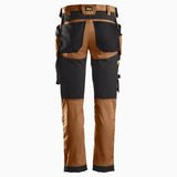 Darba bikses SNICKERS WORKWEAR AllroundWork no elastīga auduma ar nokarenām kabatām 