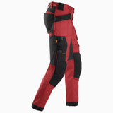 Darba bikses SNICKERS WORKWEAR AllroundWork no elastīga auduma ar nokarenām kabatām 
