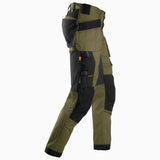 Darba bikses SNICKERS WORKWEAR AllroundWork no elastīga auduma ar nokarenām kabatām 
