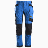 Darba bikses SNICKERS WORKWEAR AllroundWork no elastīga auduma ar nokarenām kabatām 