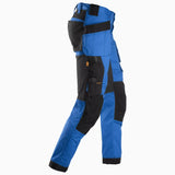 Darba bikses SNICKERS WORKWEAR AllroundWork no elastīga auduma ar nokarenām kabatām 