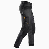 Darba bikses SNICKERS WORKWEAR AllroundWork no elastīga auduma ar nokarenām kabatām 