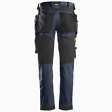 Darba bikses SNICKERS WORKWEAR AllroundWork no elastīga auduma ar nokarenām kabatām 