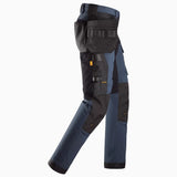 Softshell bikses SNICKERS WORKWEAR AllroundWork ar nokarenām kabatām