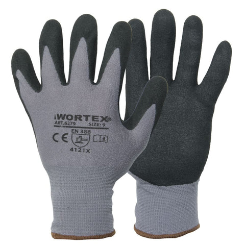 Nitrilbeschichtete Handschuhe WORTEX 6277…6281
