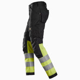 Darba bikses  SNICKERS WORKWEAR Hi-Vis, 1. klase 