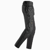 Sieviešu softshell bikses SNICKERS WORKWEAR AllroundWork ar noņemamām kabatām