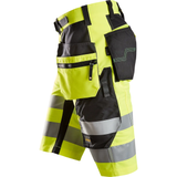 Šorti SNICKERS WORKWEAR FlexiWork Hi-Vis ar nokarenām kabatām, 1. klase