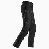 Darba bikses SNICKERS WORKWEAR FlexiWork 3.0 ar noņemamām, nokarenām kabatām