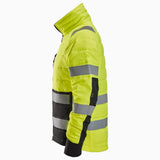 Viegla, polsterēta jaka SNICKERS WORKWEAR Hi-Vis, 2. klase