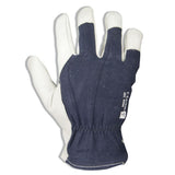 Ādas un auduma cimdi WORTEX 8508…8511