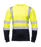 T-krekls ar garām rokām BRIXTON FLASH 50/50 Hi-vis