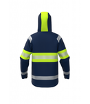 Ziemas softshell darba jaka BoSafety ATLANTA ar HI-VIS elementiem