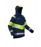 Ziemas softshell darba jaka BoSafety ATLANTA ar HI-VIS elementiem