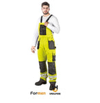 HI-VIS PUSKOMBINEZONS LEBER & HOLLMAN FORMEN