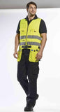 Hi-vis veste ar piekarināmām kabatām PORTWEST KS63 XENON