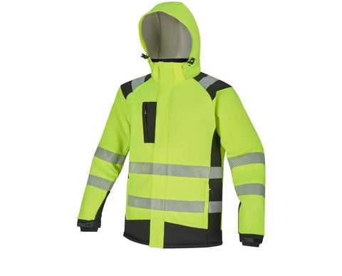 Ziemas softshell darba jaka Stepo WINTER TEXAS HI-VIS
