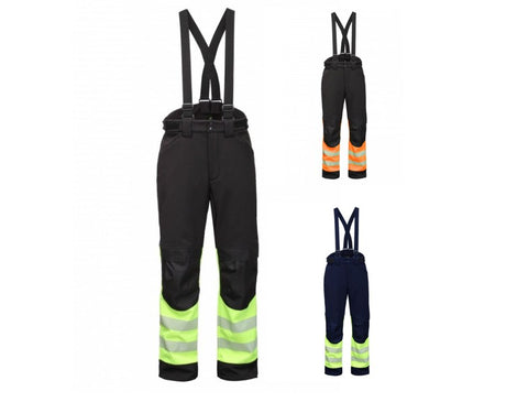 Ziemas puskombinezons Baltic Canvas Atlanta FB-8936B ar Hi-vis detaļām