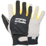 Sintētiskās ādas cimdi WORTEX 8407…8411