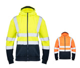 Darba džemperis ar rāvējslēdzēju BRIXTON FLASH Hi-vis C2