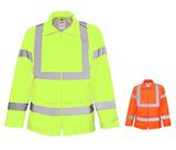 Hi-vis lietus jaka BoSafety Oxford H440 C3