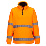 Flīsa džemperis Portwest F302 1/2 Zip Hi-Vis