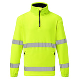 Flīsa džemperis Portwest F302 1/2 Zip Hi-Vis