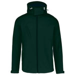 Vīriešu trīsslāņu softshell jaka ar kapuci KARIBAN K413