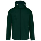 Vīriešu trīsslāņu softshell jaka ar kapuci KARIBAN K413