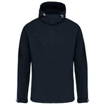 Vīriešu trīsslāņu softshell jaka ar kapuci KARIBAN K413